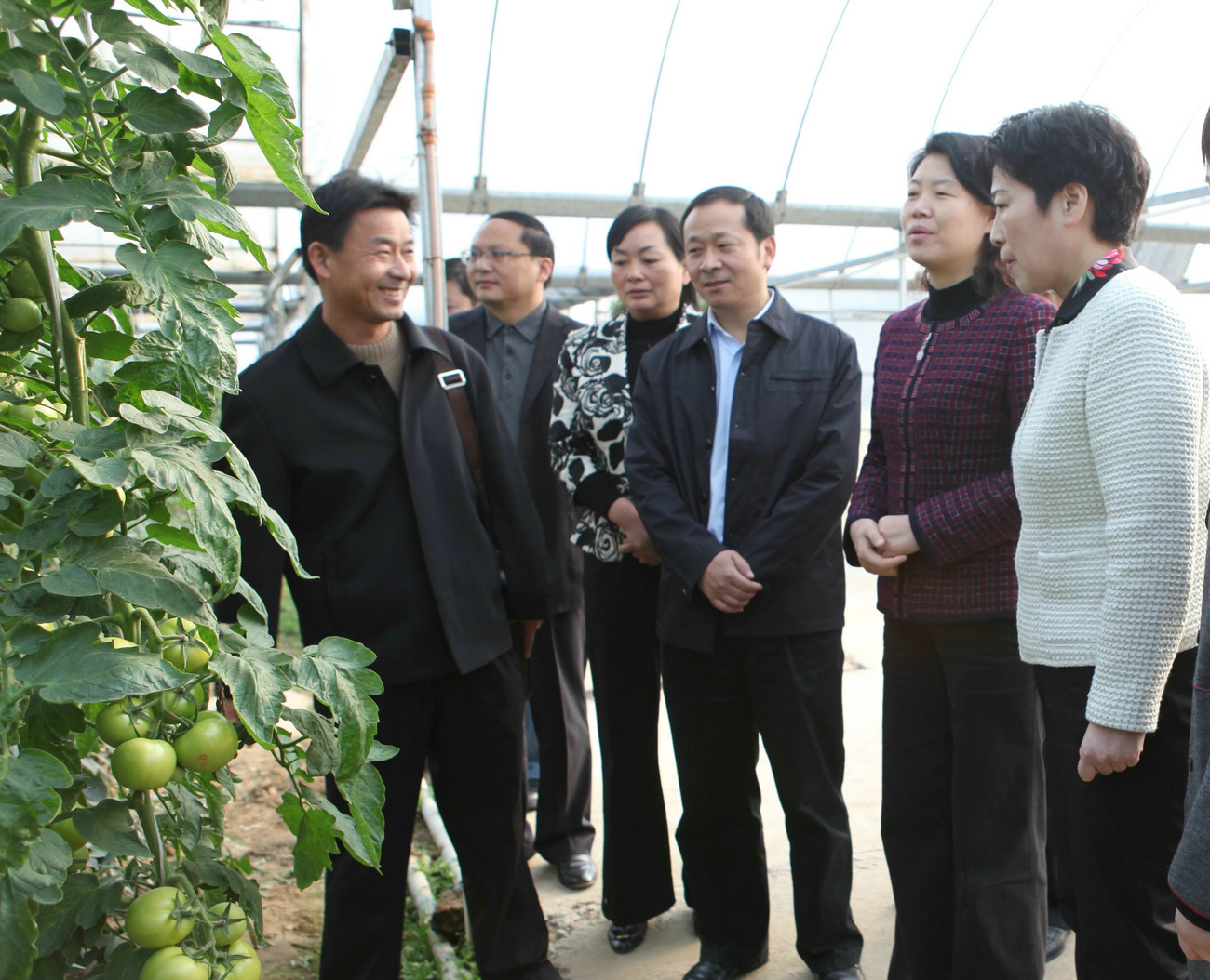 湖北省委常委、政法委書(shū)記肖菊華來(lái)我公司基地調(diào)研指導(dǎo)工作